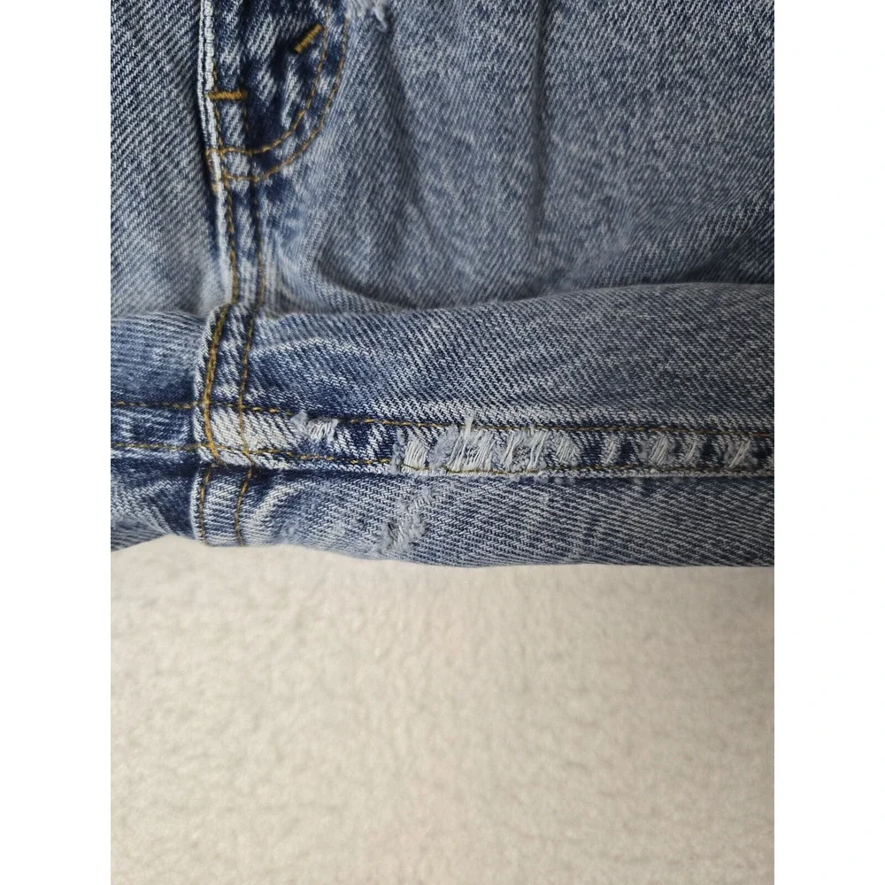 Levis 550 Mens Jeans Size 31 x32 Relaxed Fit Tapered Legs Orange Tab Cotton Blue